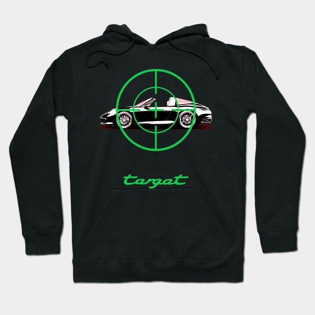 Targa 911 design Hoodie by WOS